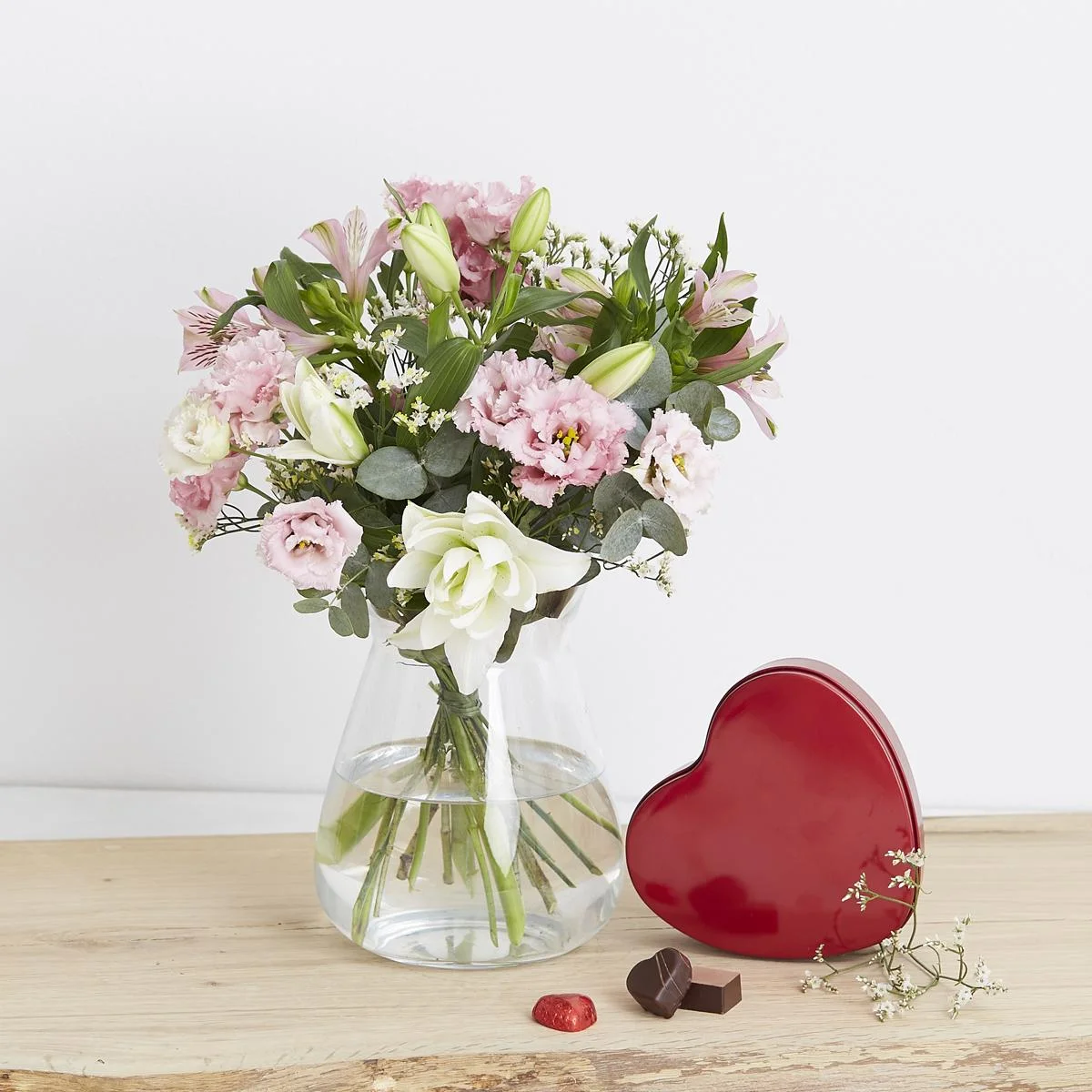 Den til Valentin med chokoladehjerte